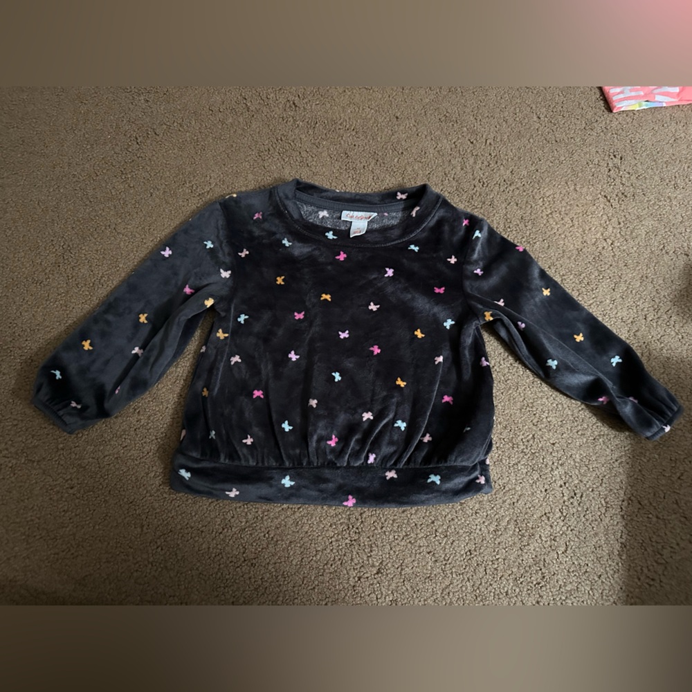 Velvety sweater